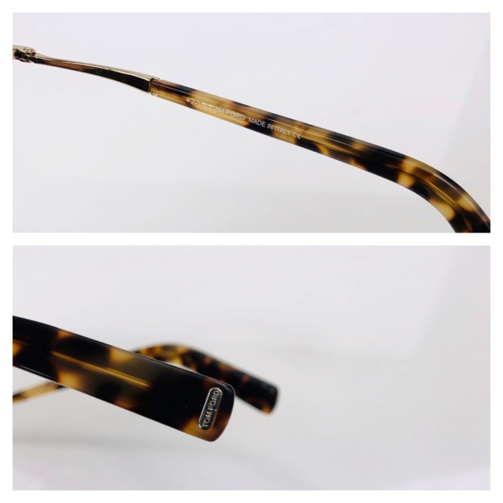 New TOM FORD Eva Blue Oversized Aviator Sunglasses - Picture 8 of 16